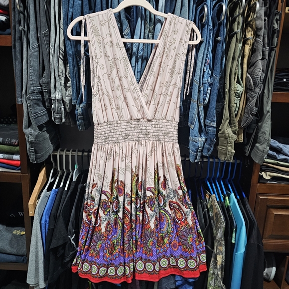 2 Midi Dresses Size L-XL Pullover Adjustable Shoulders Win Win Jon & Anna - Picture 8 of 16